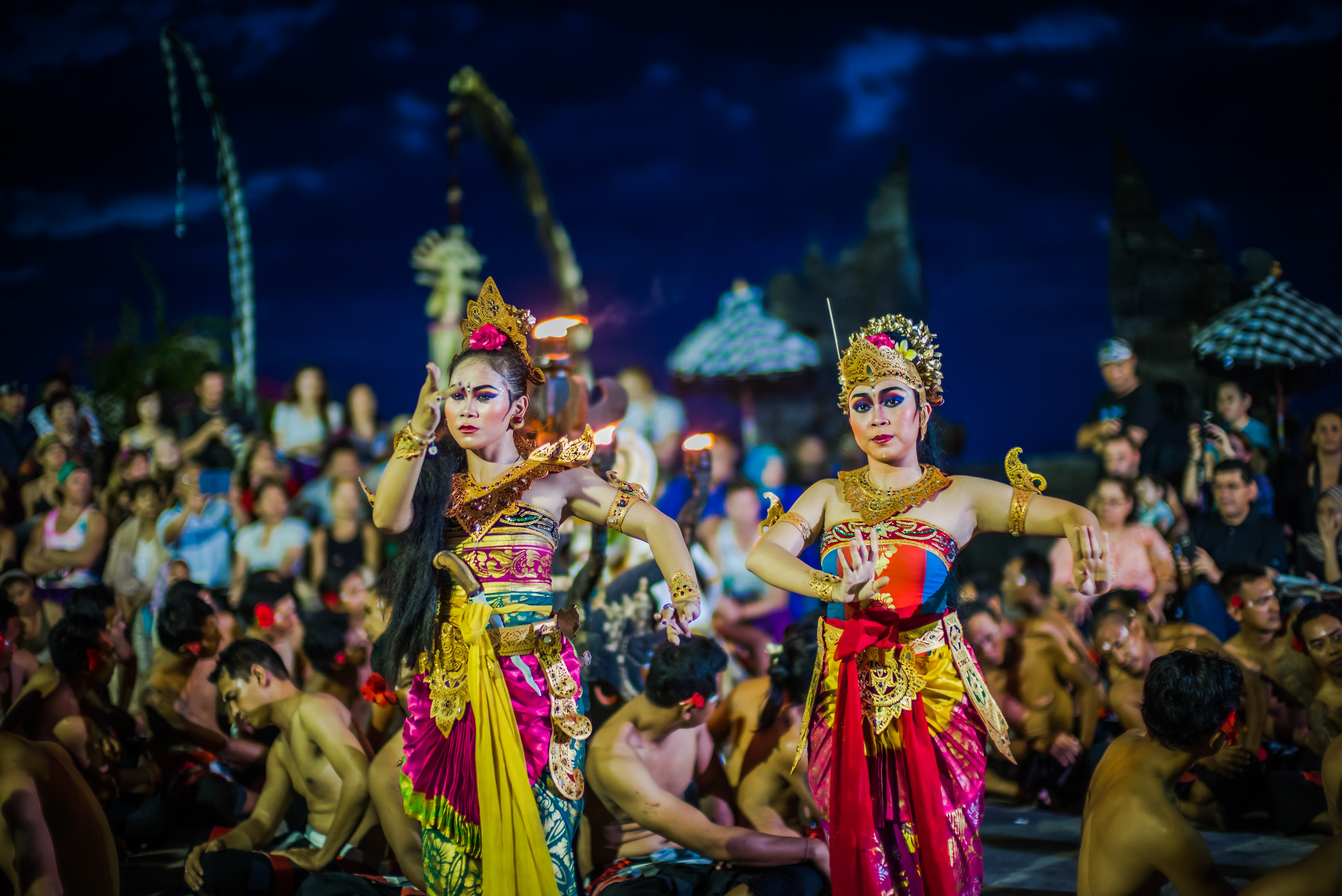 Picture of Balinese dancers